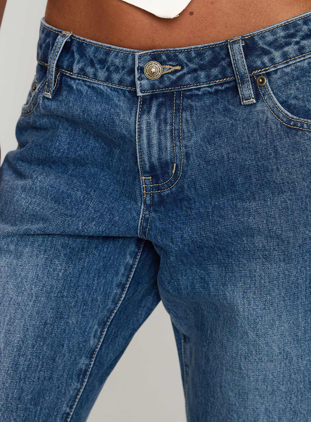 Better Half Low Rise Straight Leg Jeans Horizon Blue