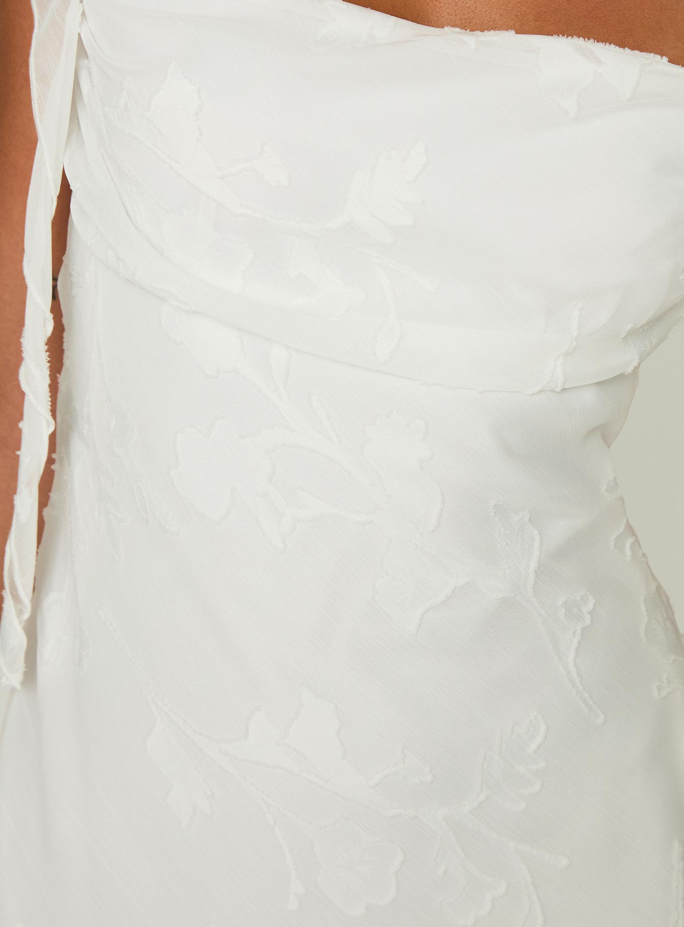 Lanai Mini Dress White Floral