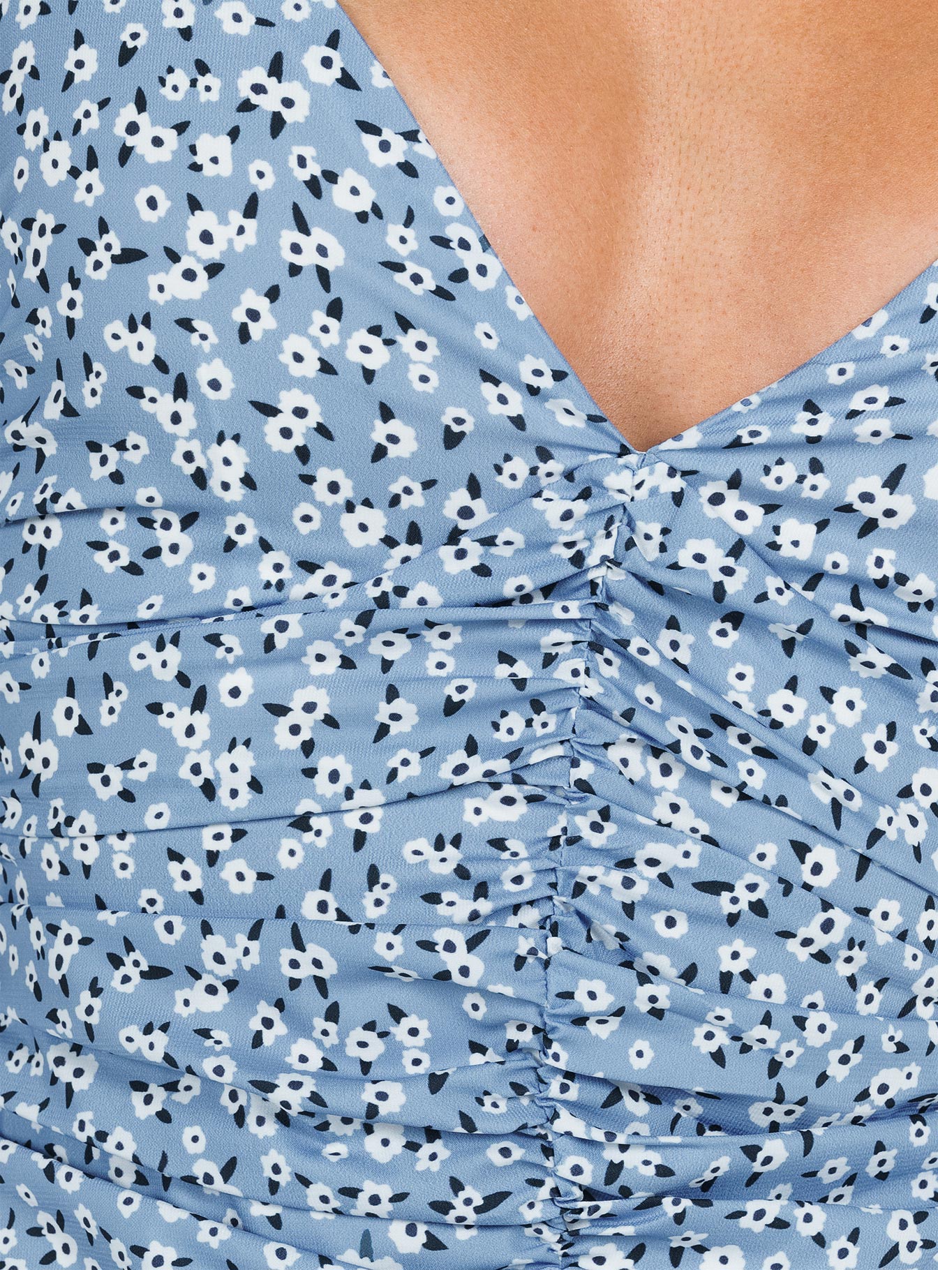 Rothea Mini Dress Blue / Floral