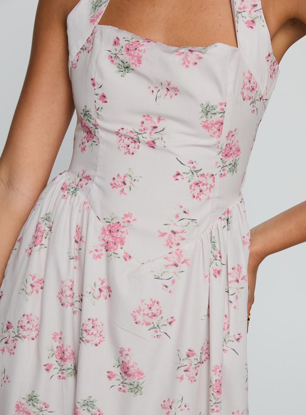 Sunfields Halter Maxi Dress Multi