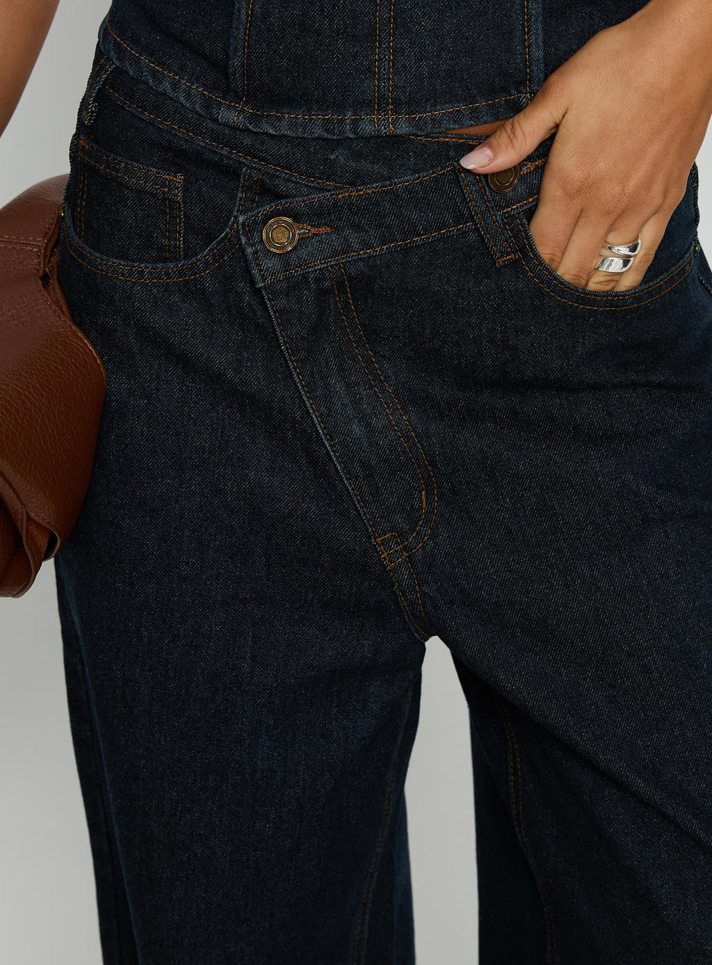 Blue Crush Low Rise Wide Leg Jeans Indigo
