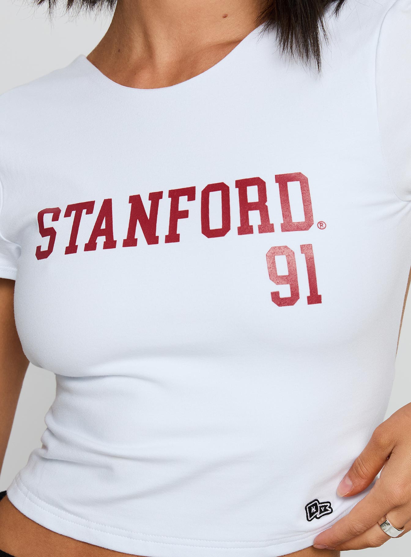 Stanford Comeback Top White