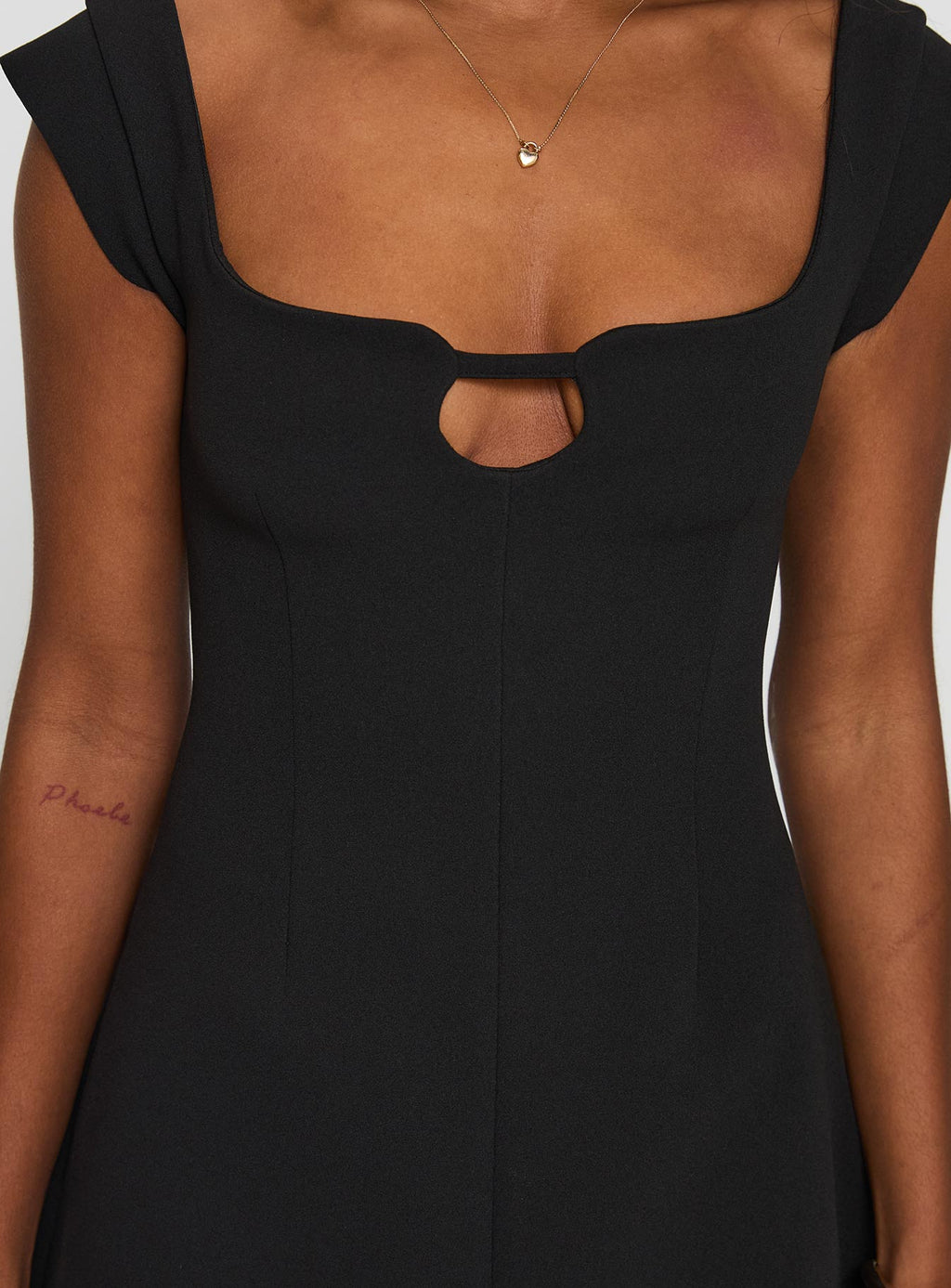 Sylvette Mini Dress Black