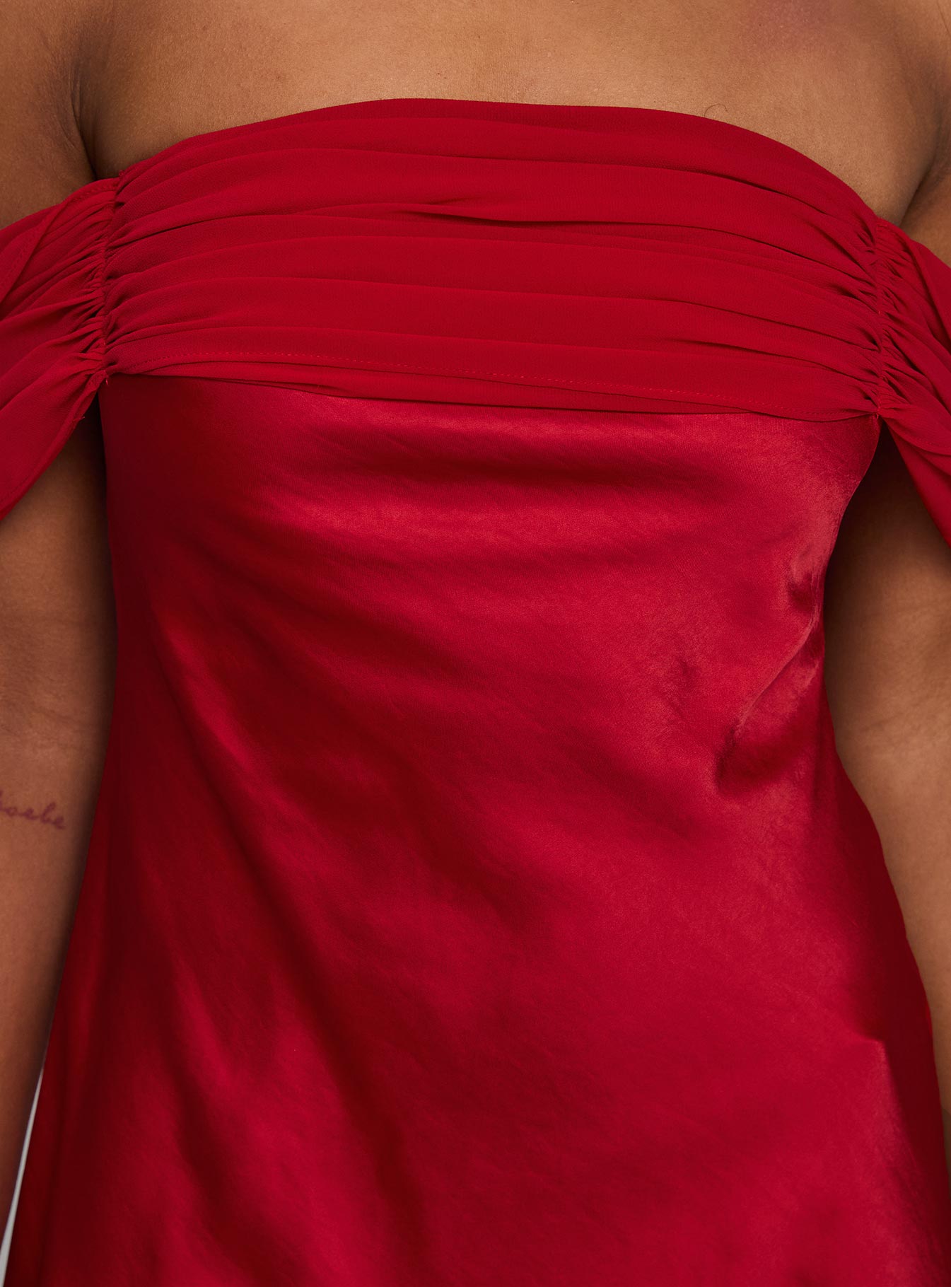 Adoration Mini Dress Red