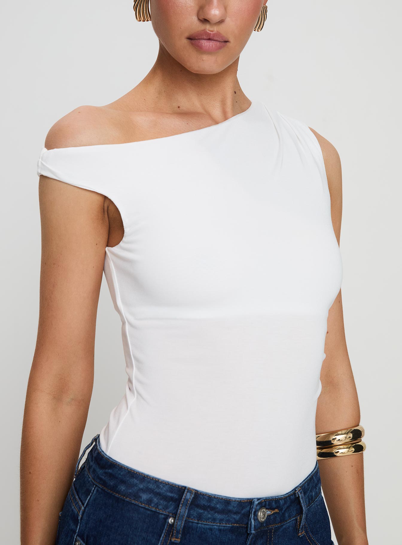 Miyako Bodysuit White