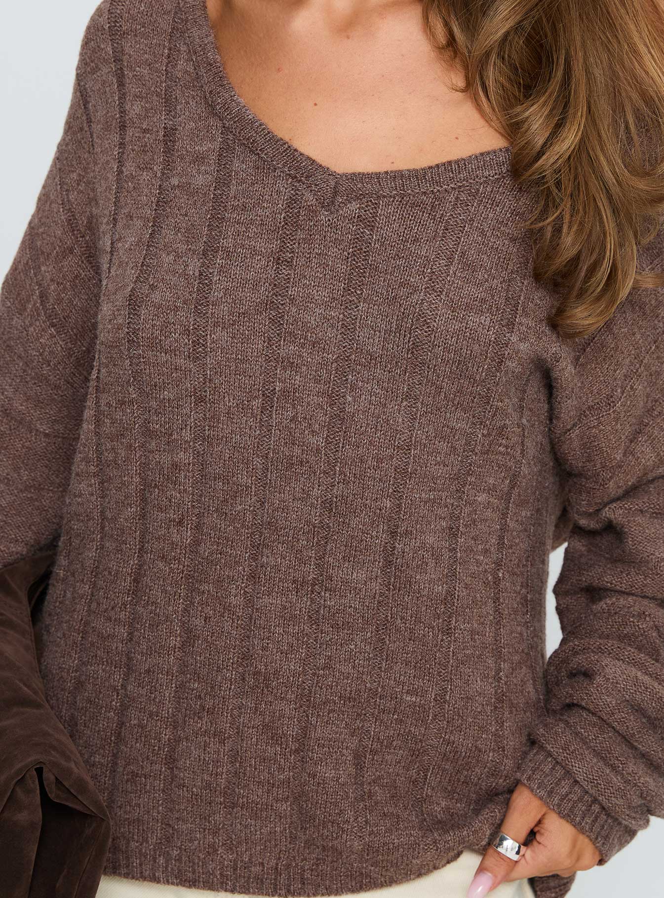 Main Thing Knit Sweater Mocha
