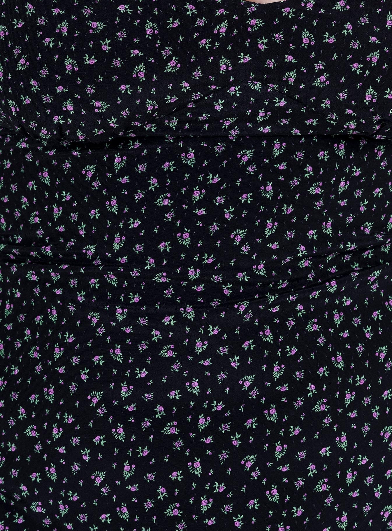 Jaye Mini Dress Black / Pink Curve