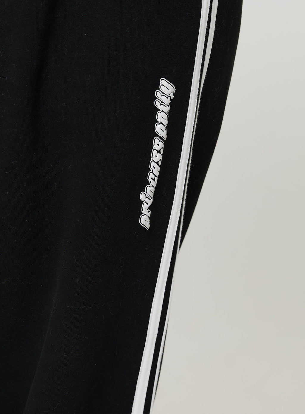 Princess Polly Track Pants Stripe Black / White Curve