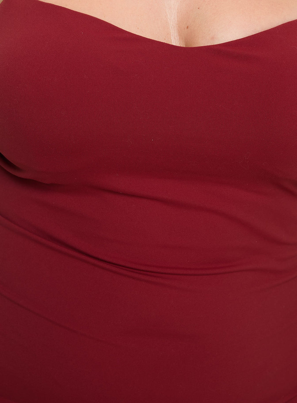 Serafina Mini Dress Red Curve