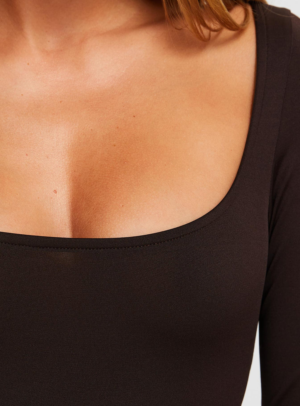 Ellery Bodysuit Brown Tall