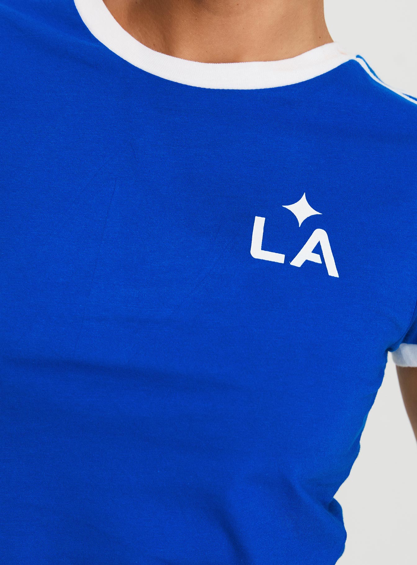 La Galaxy Logo Top Blue