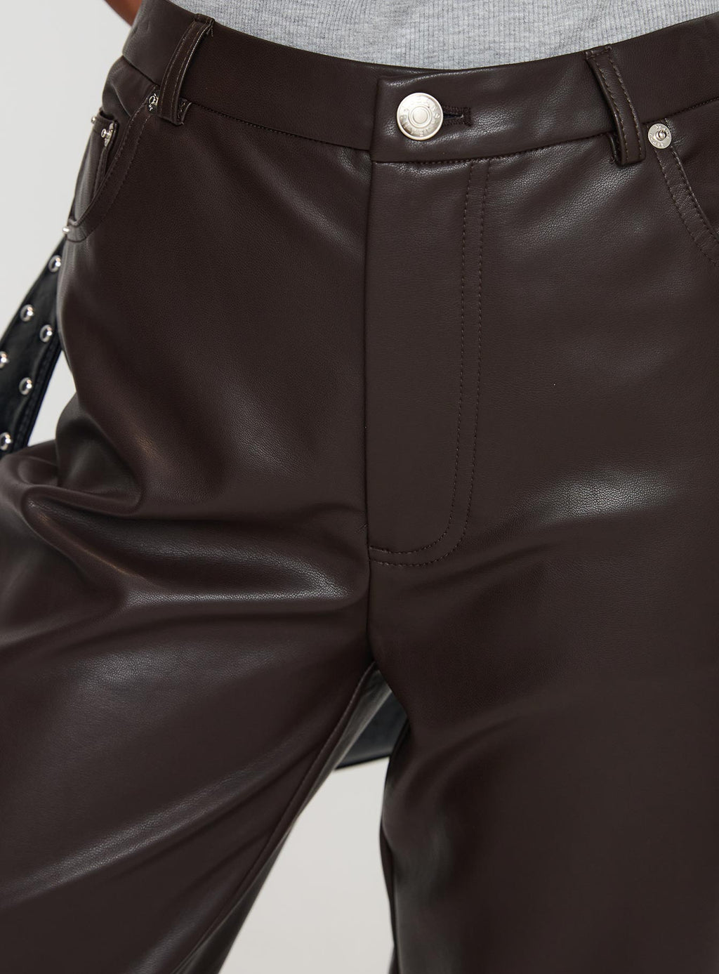 Nolene Low Rise Pants Chocolate