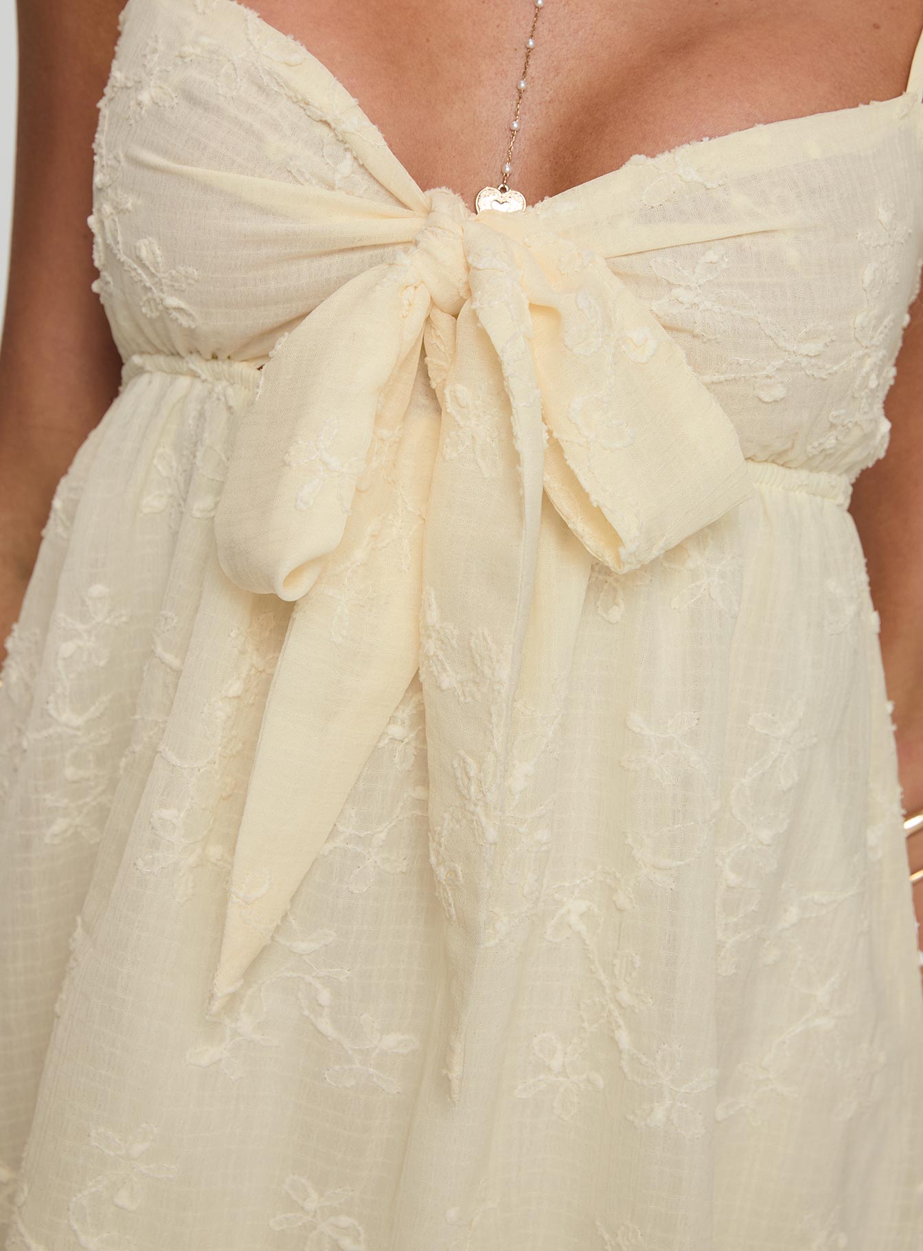 Granno Mini Dress Lemon