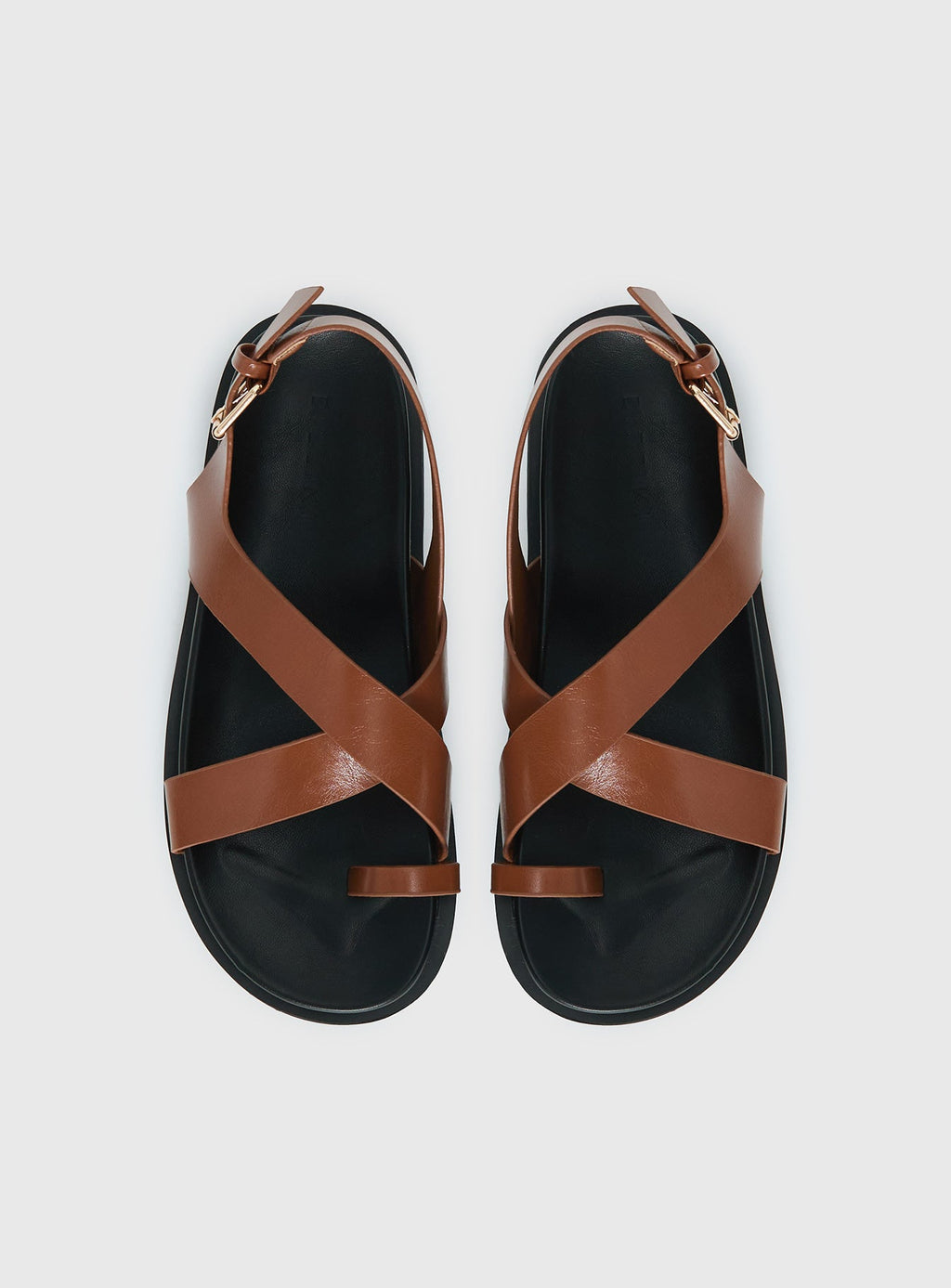 Billini Tennie Sandals Tan / Black