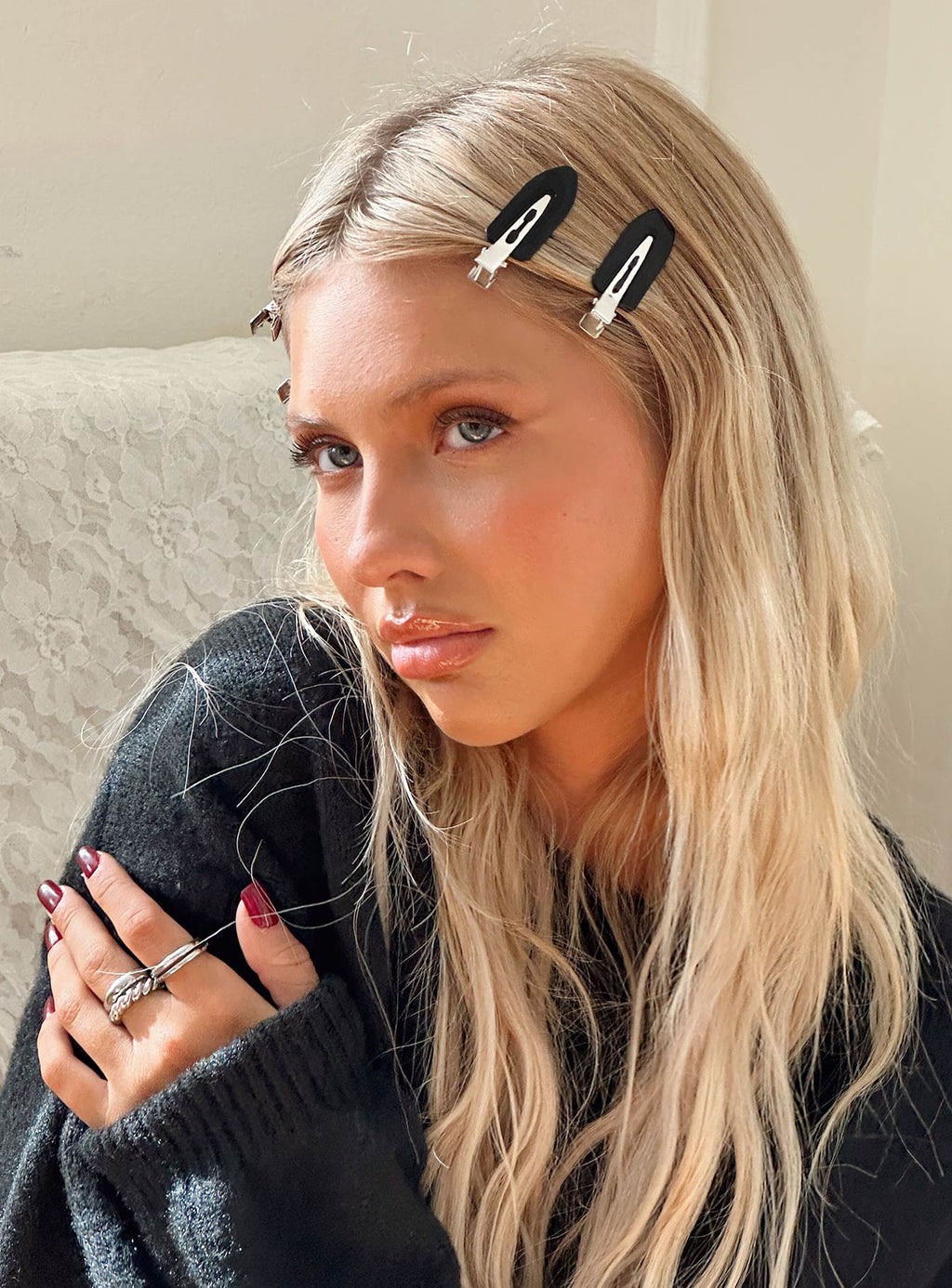 Self Care Hair Accessories Pack Black