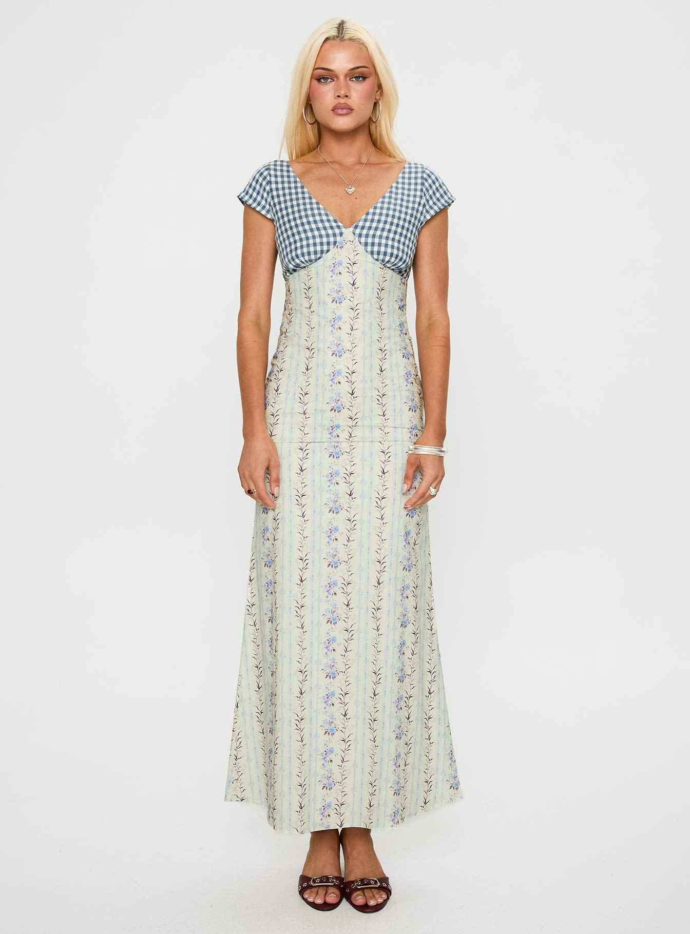 Saije Maxi Dress Multi Floral