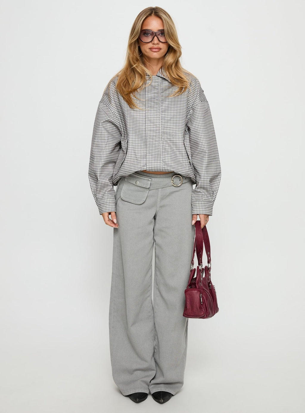 Kenny Bomber Jacket Cream Check