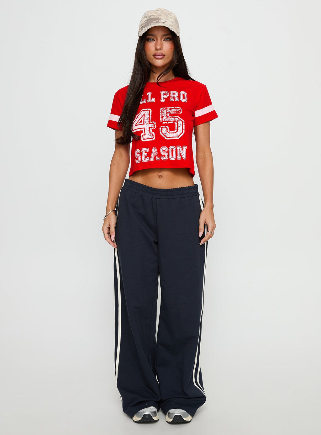 All Pro Graphic Top Red