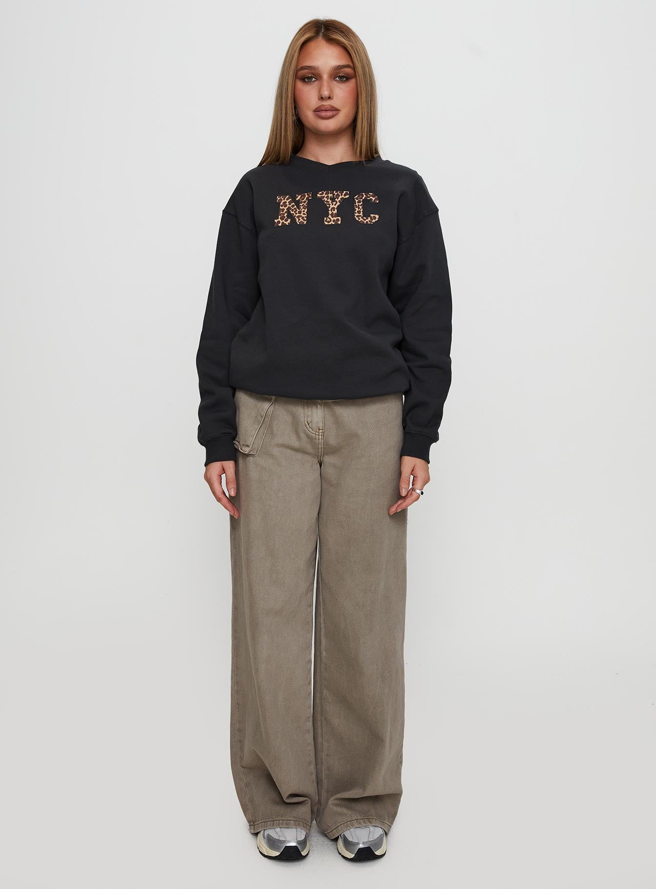 Wild In NYC Sweater Black