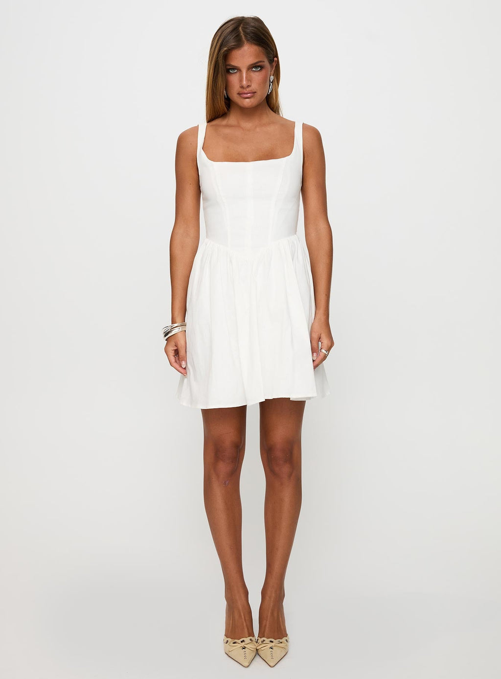 Martie Mini Dress White