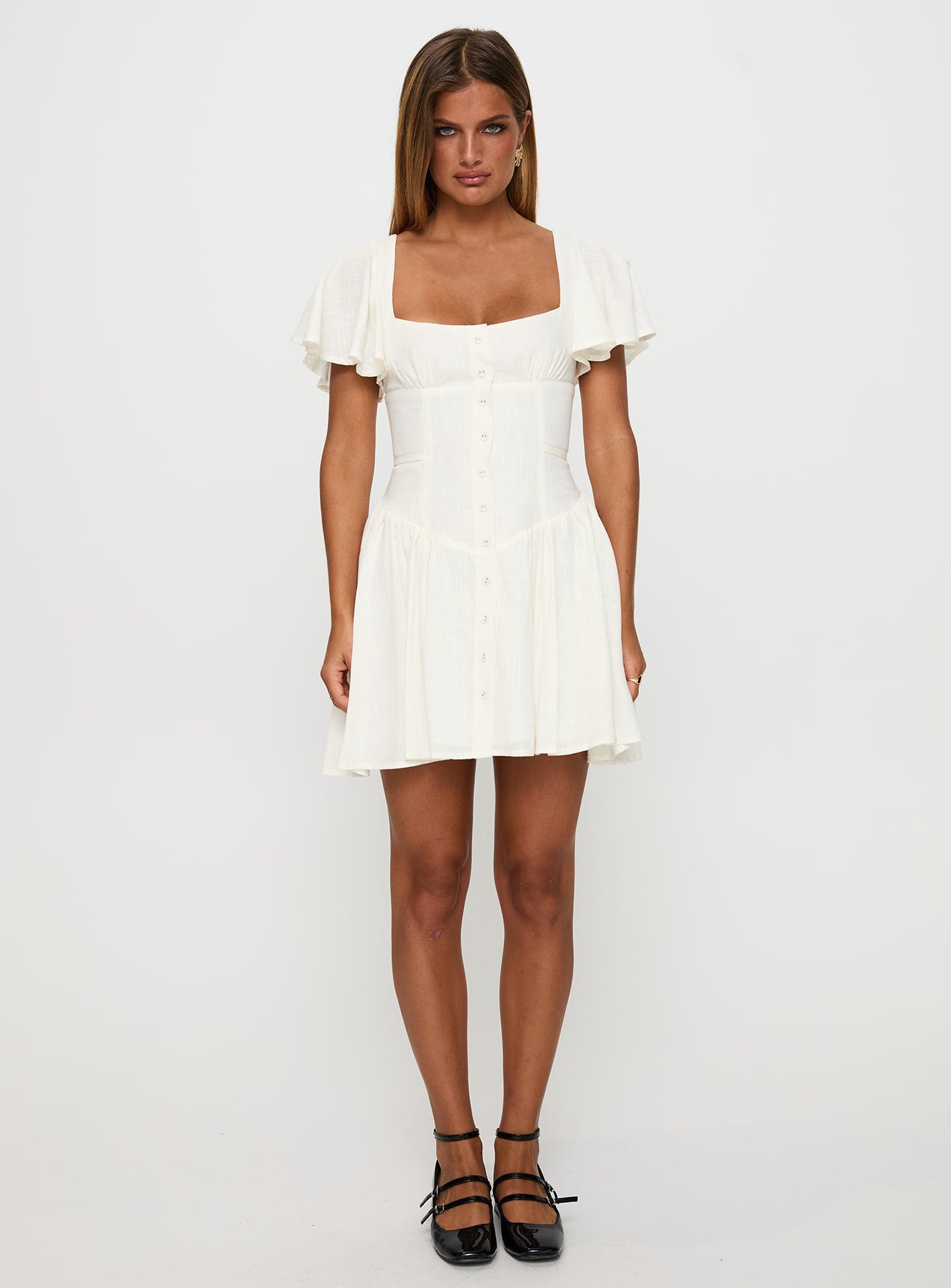 Forever More Mini Dress White