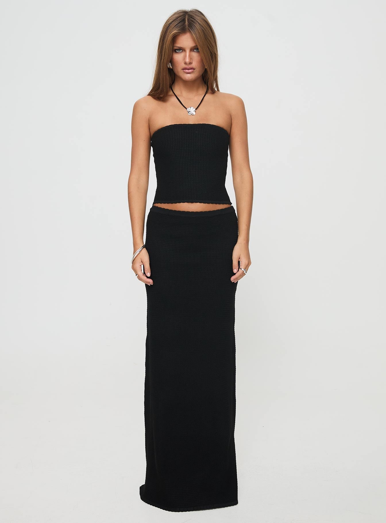Just Like That Maxi Skirt Black