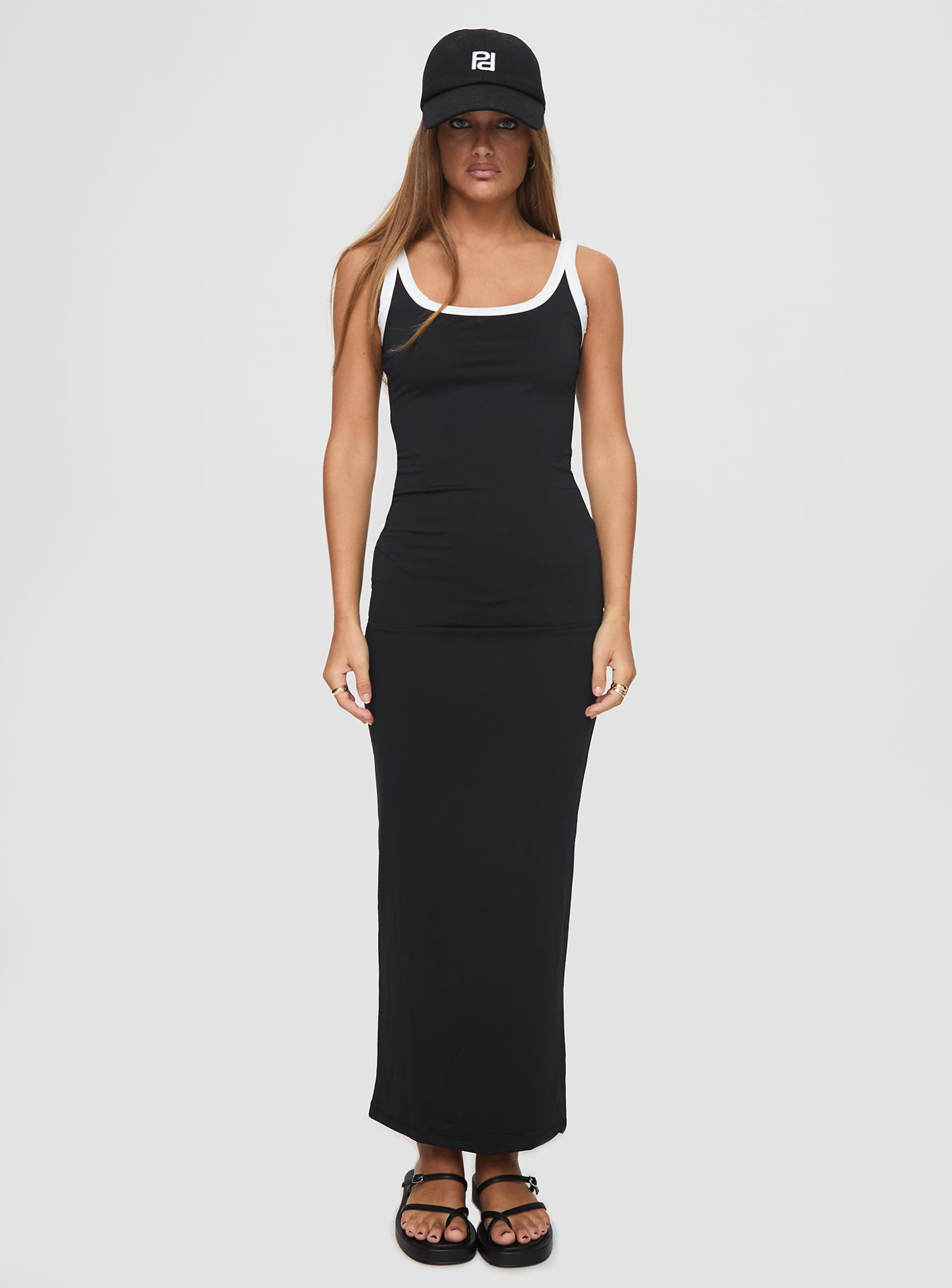 Caputo Maxi Dress Black
