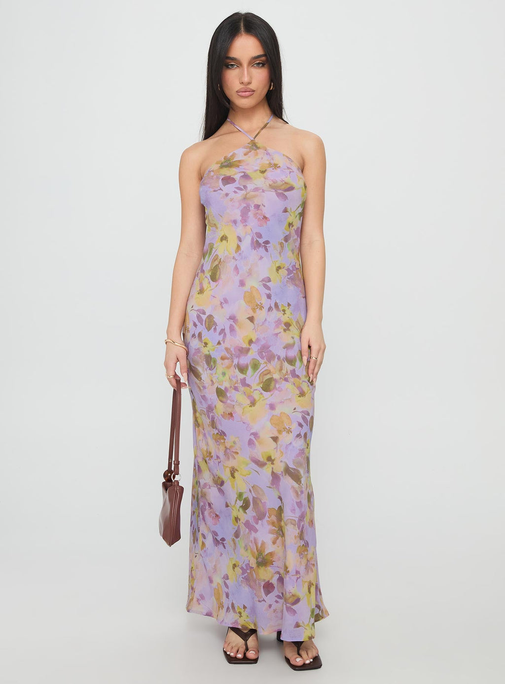 Florabella Halter Maxi Dress Multi