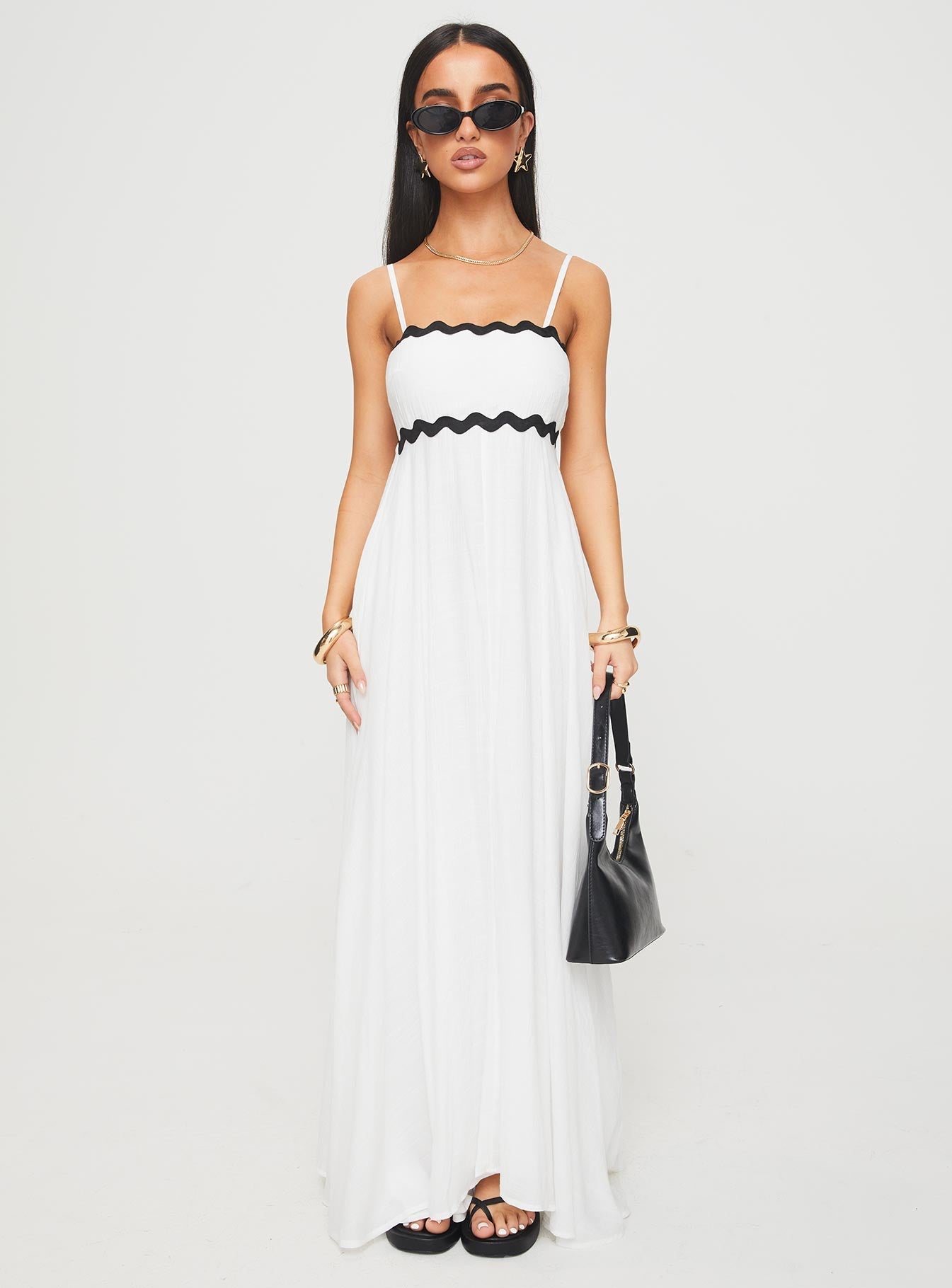 Croxetti Maxi Dress White