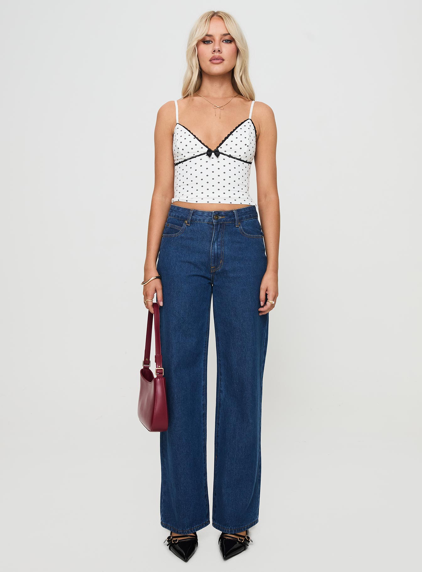 Rune Top White / Black