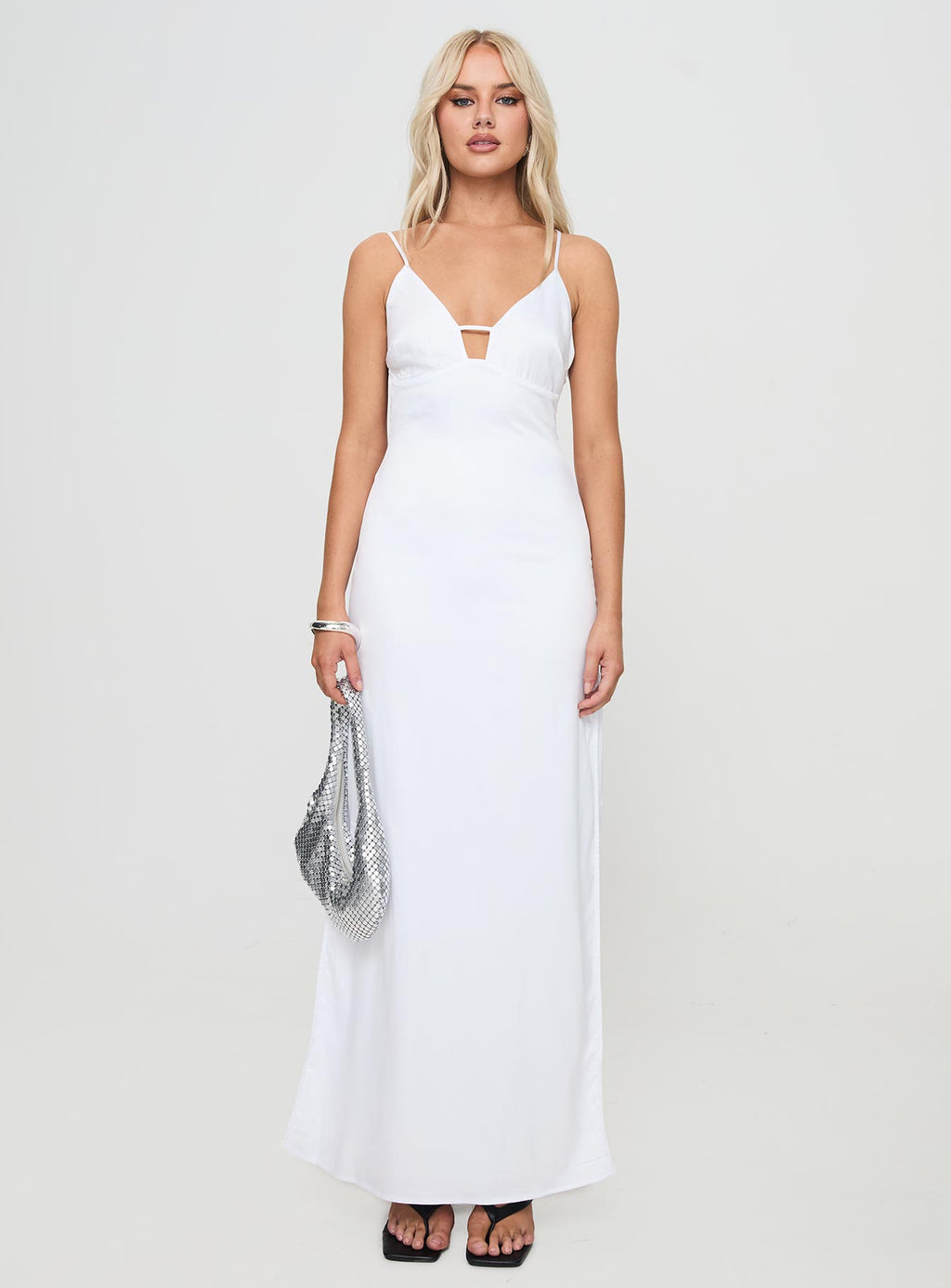 Atheria Maxi Dress White