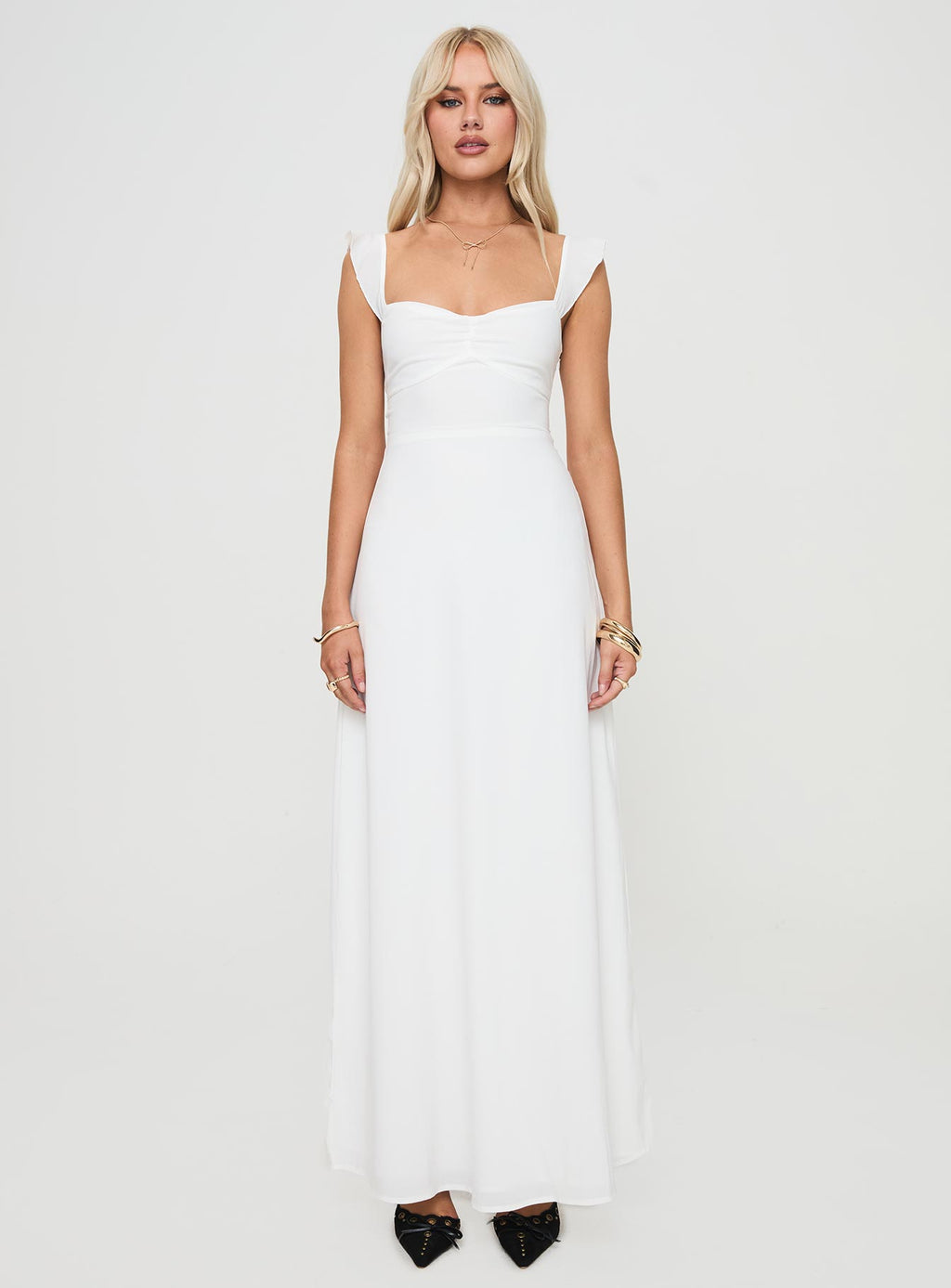Landon Maxi Dress White