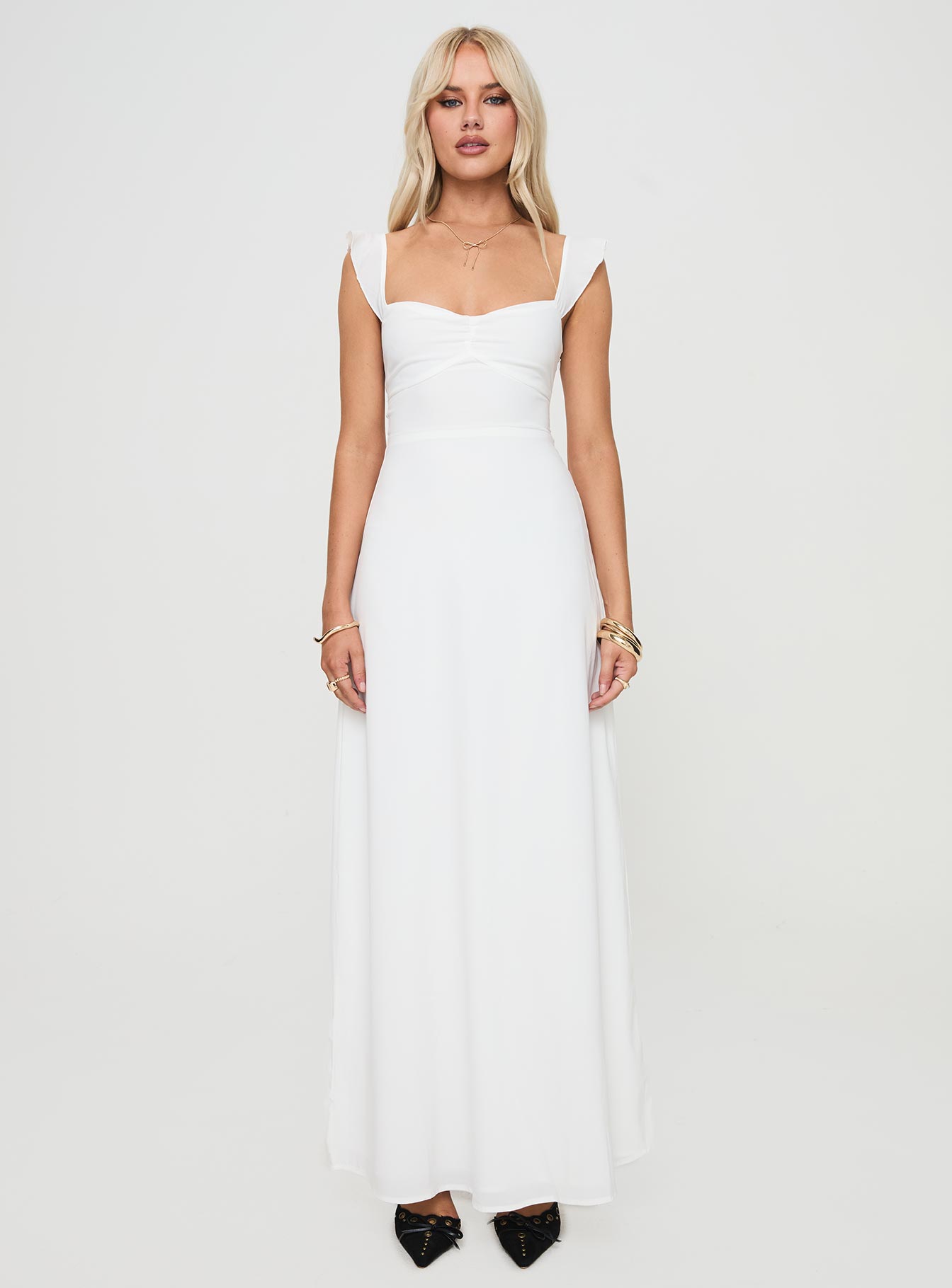 Landon Maxi Dress White