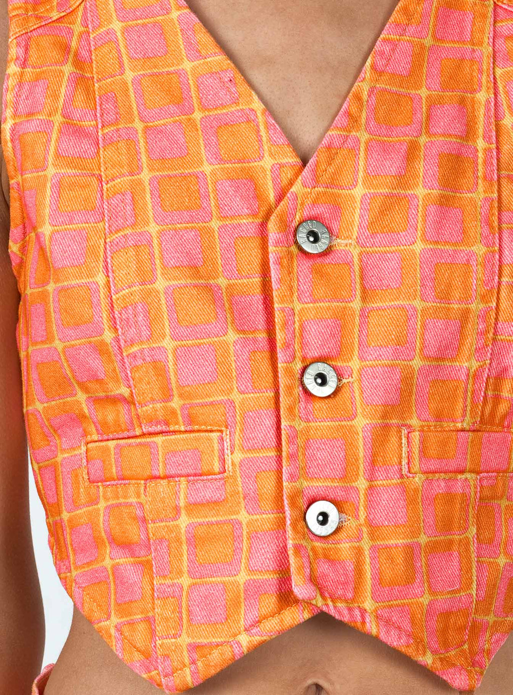 The Ragged Priest Dummy Waistcoat Orange