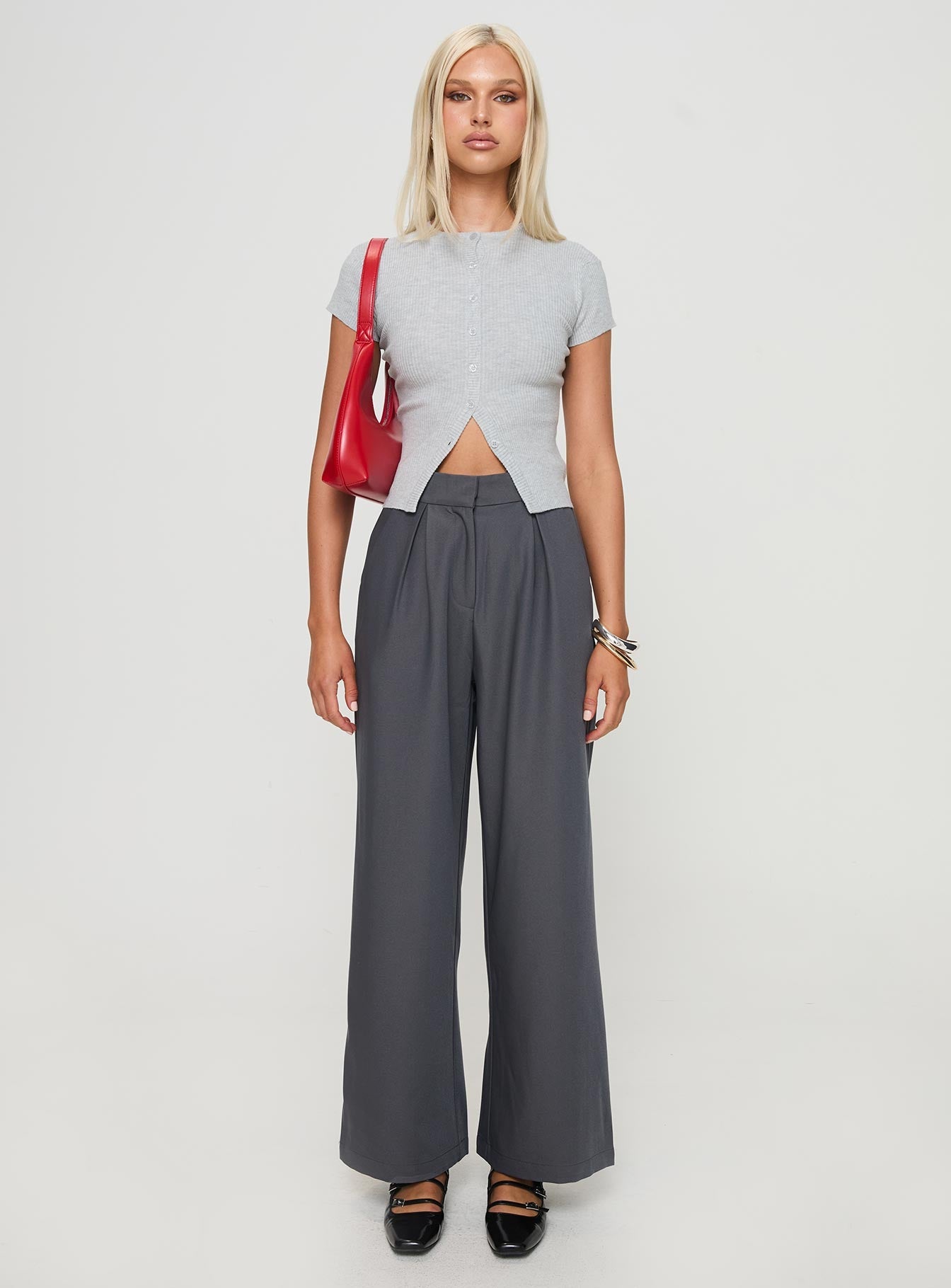 Relaxed Pants Charcoal