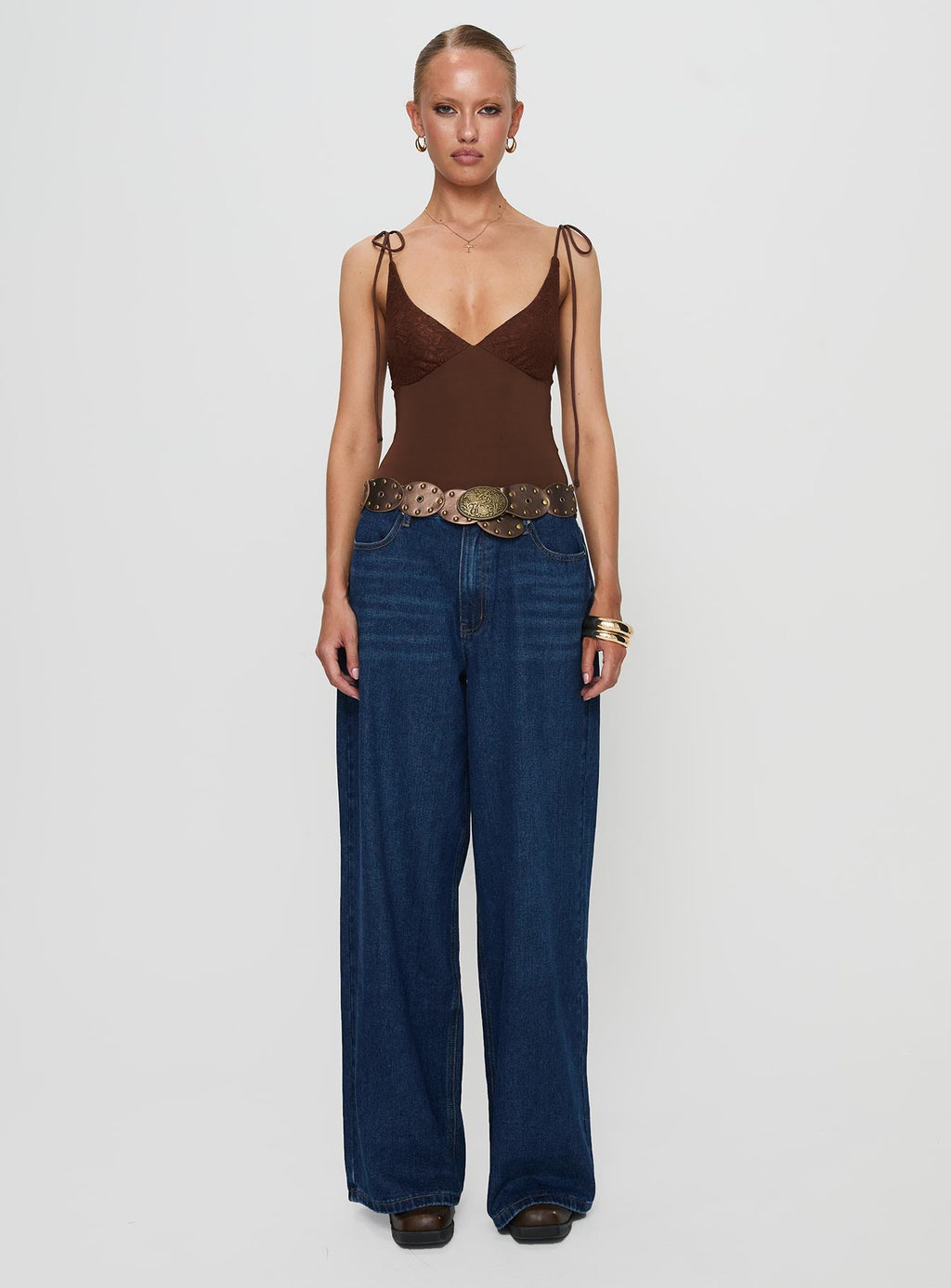 Prichard Bodysuit Brown