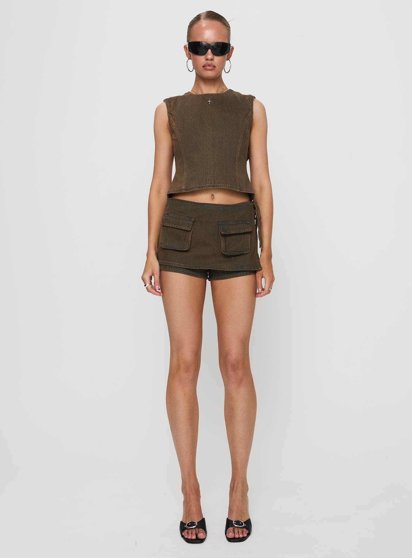 Countryside Skort Petrol