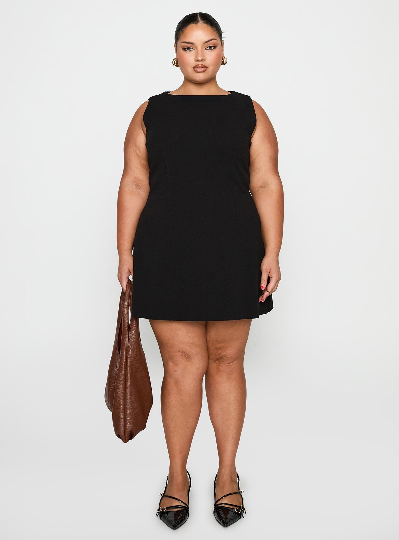 Anse Mini Dress Black Curve