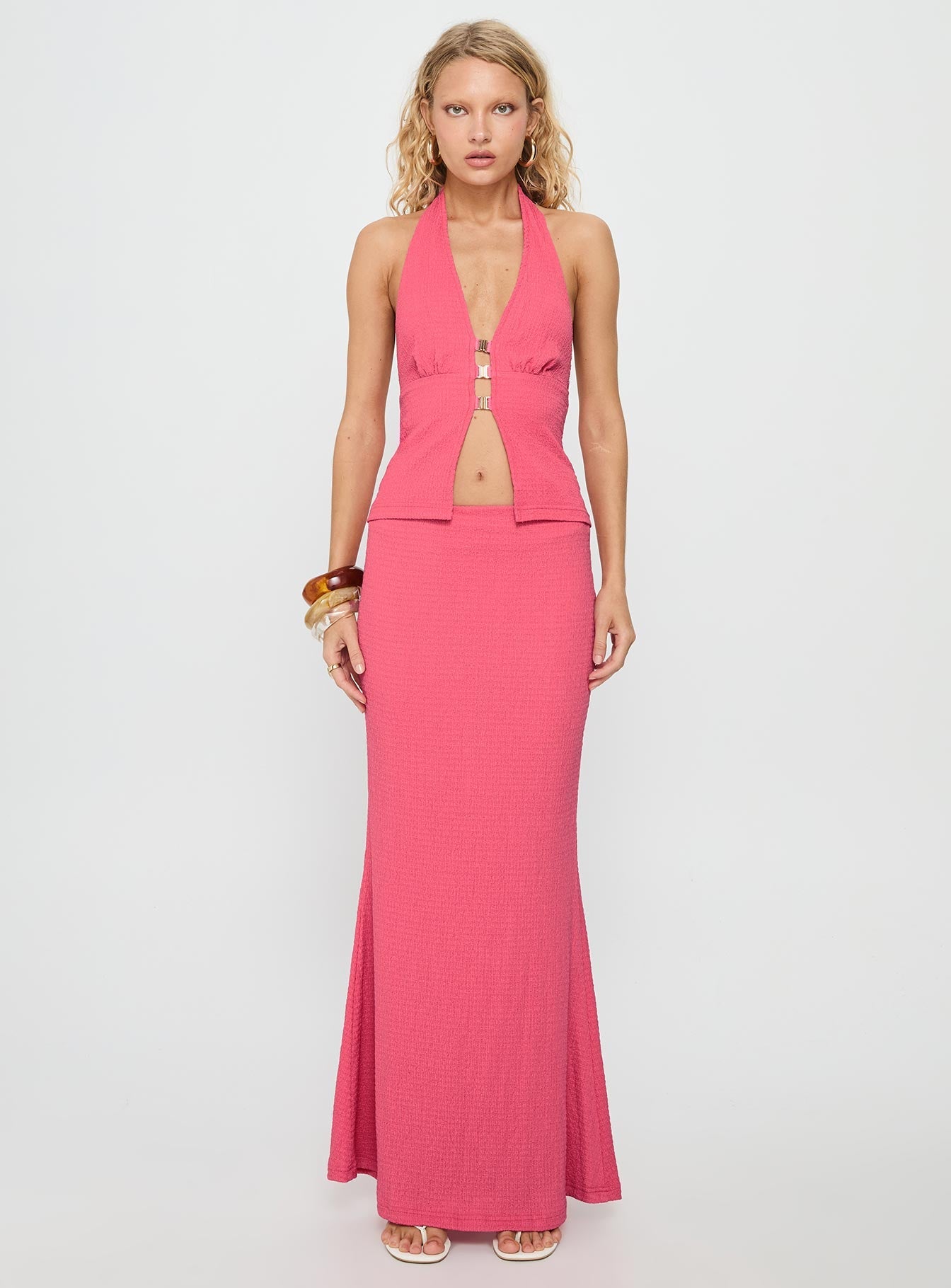 Astral Plane Buckle Detail Set Pink