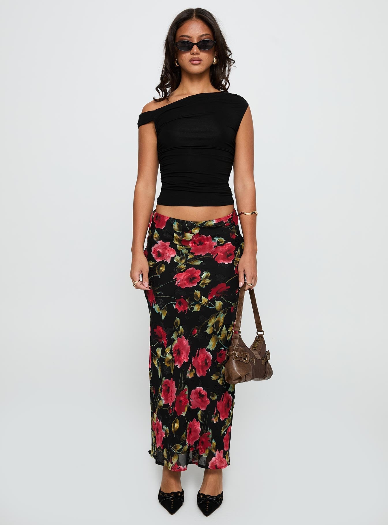 Emaretta Maxi Skirt Multi Floral