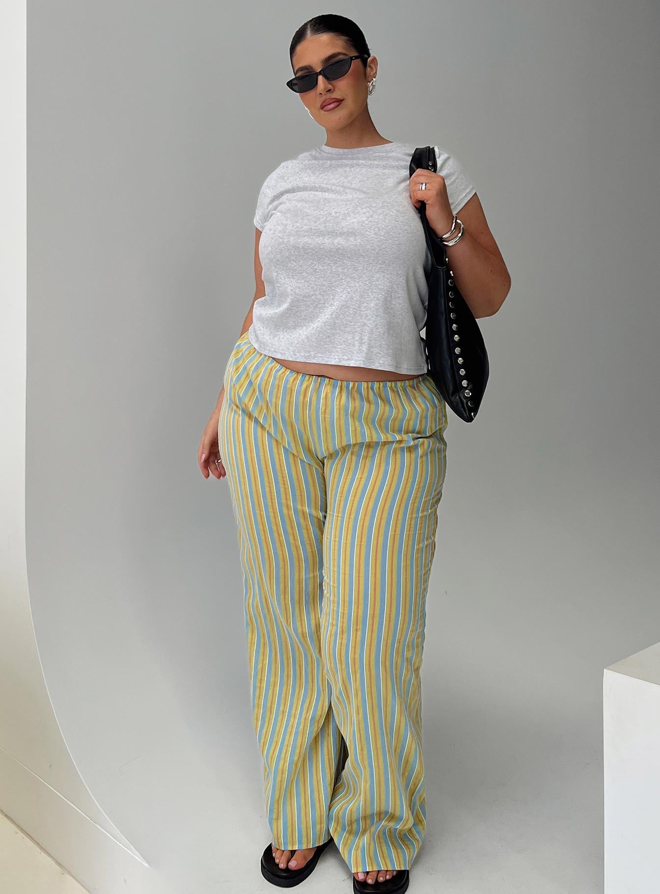 Limestone Pants Multi Curve