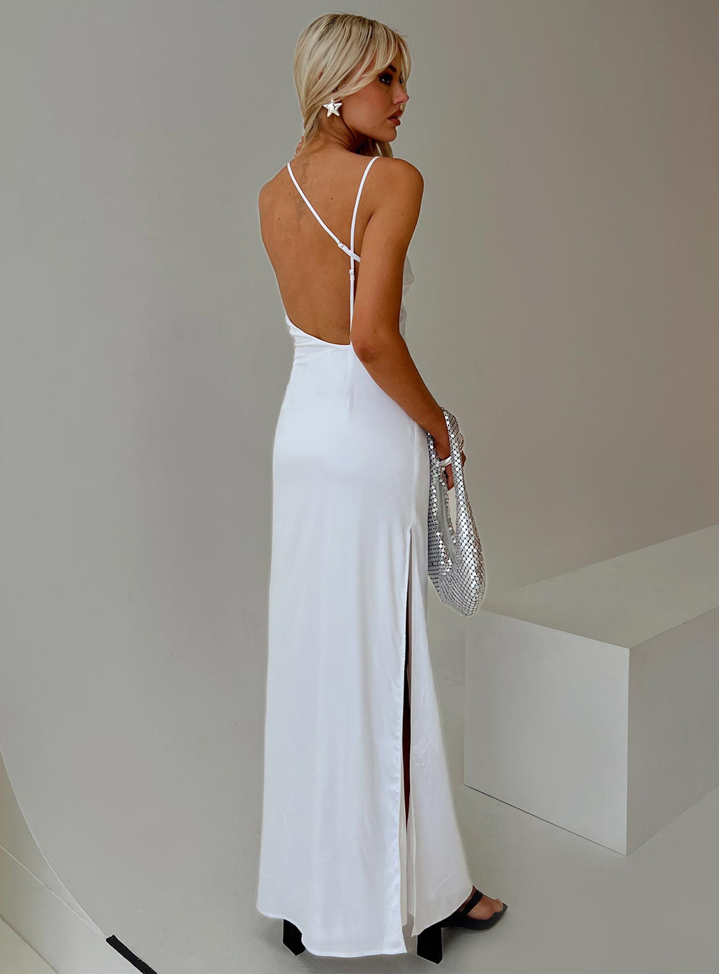 Atheria Maxi Dress White