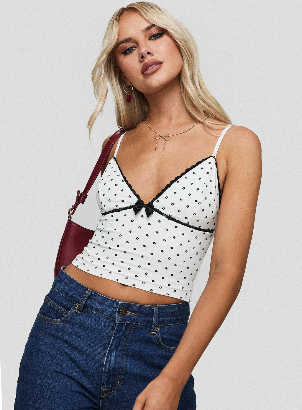 Rune Top White / Black