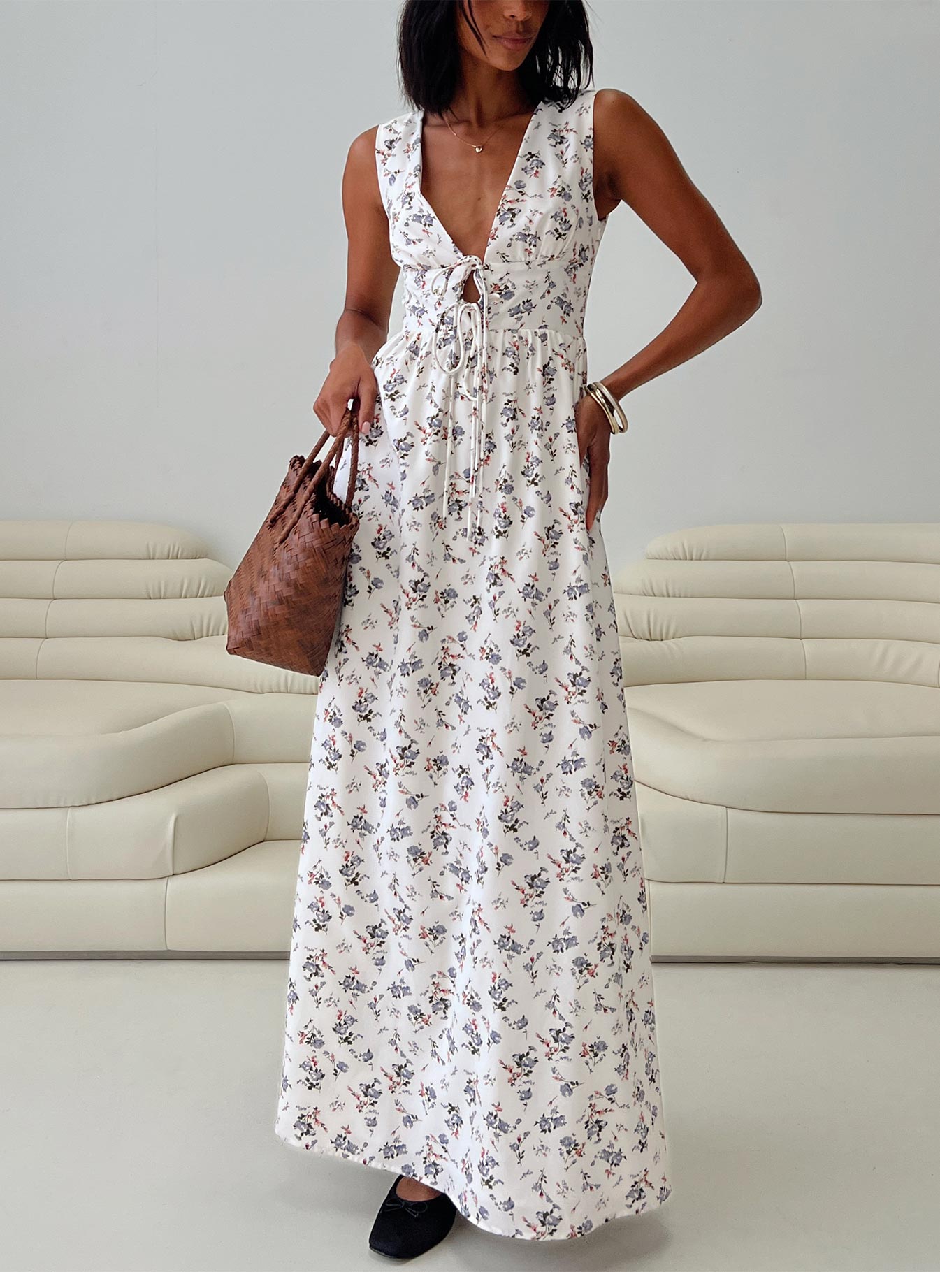 Pokey Maxi Dress Floral Multi