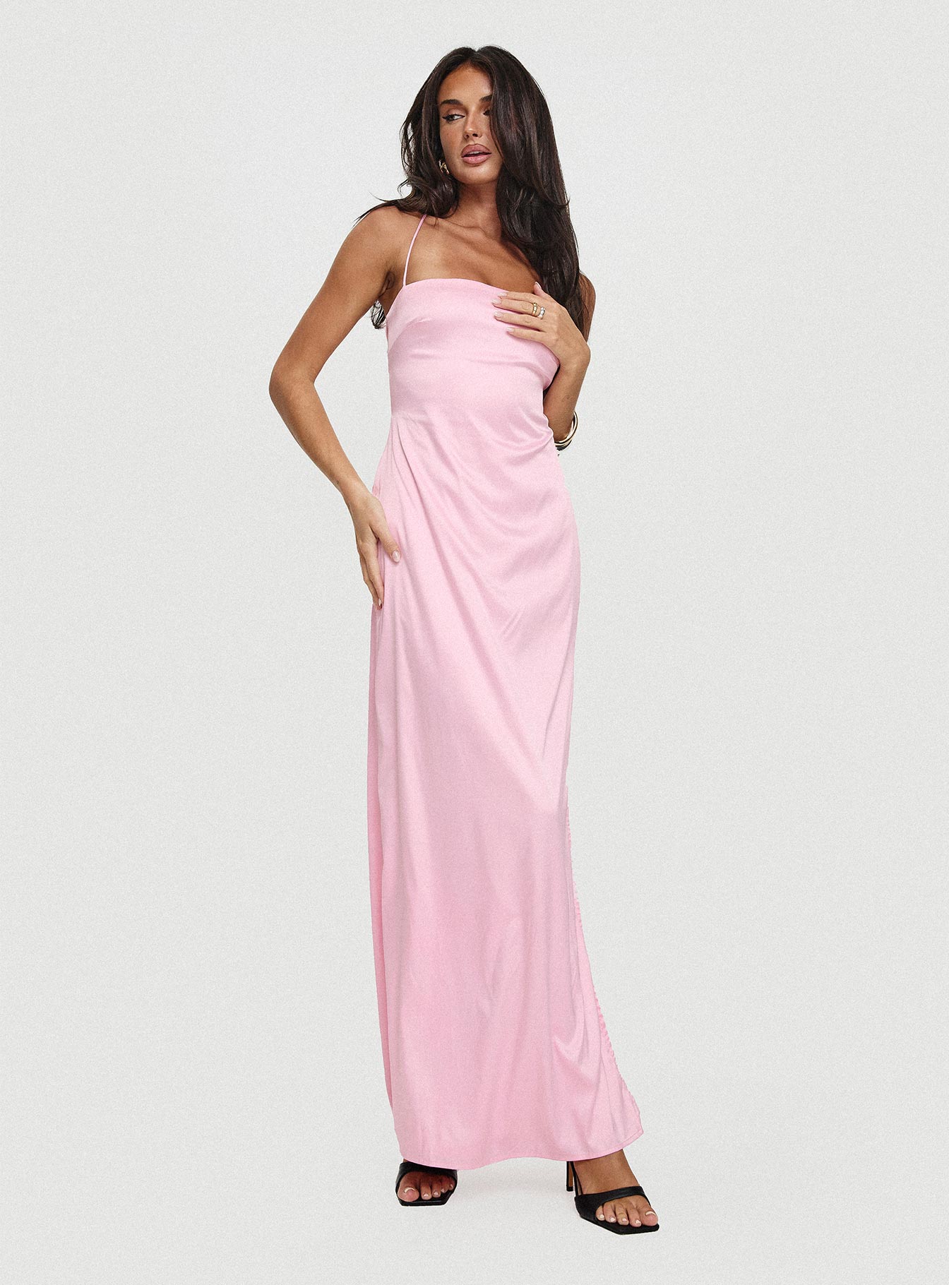Roselyn Maxi Dress Pink