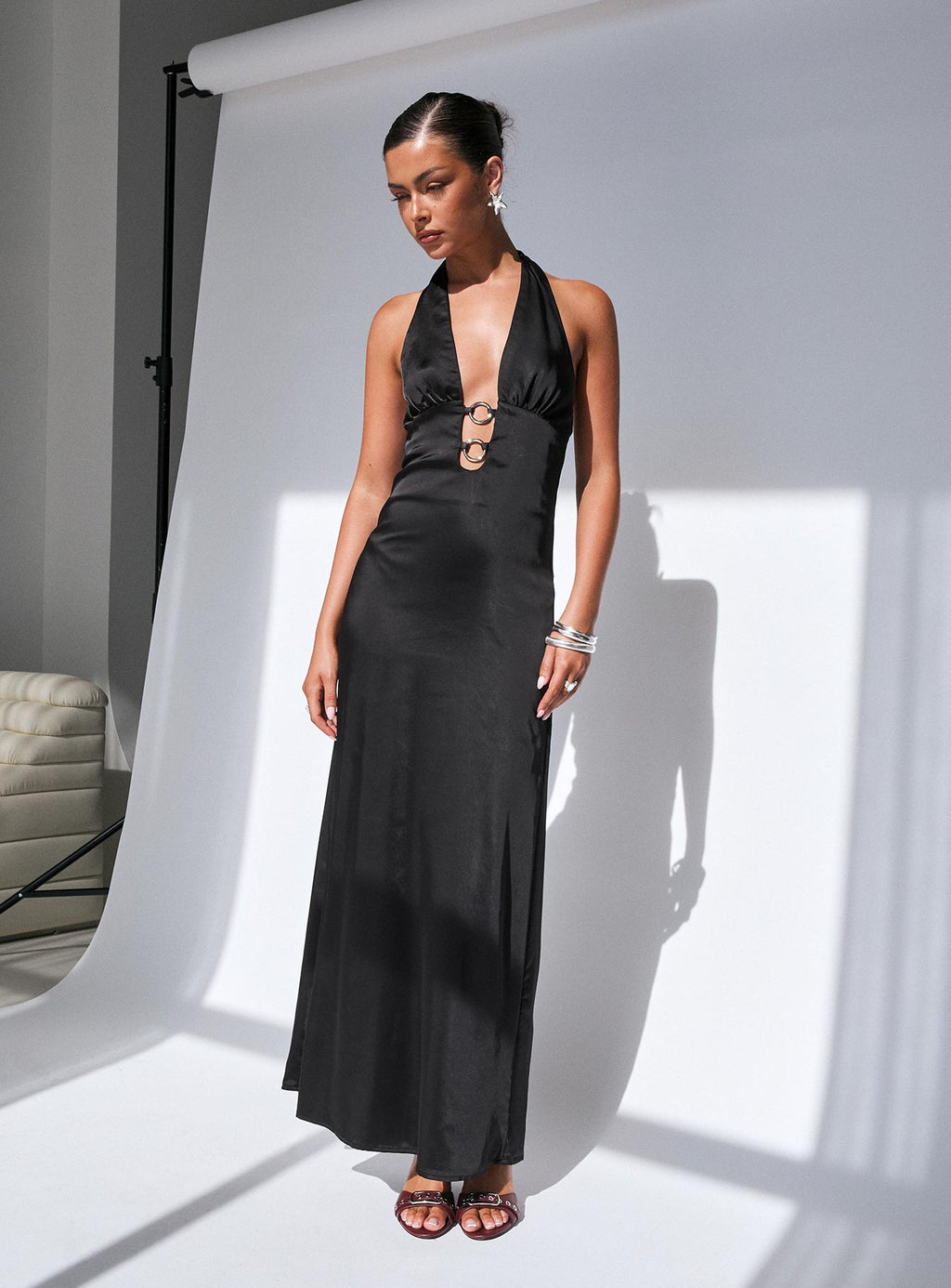 Fortress Maxi Dress Black