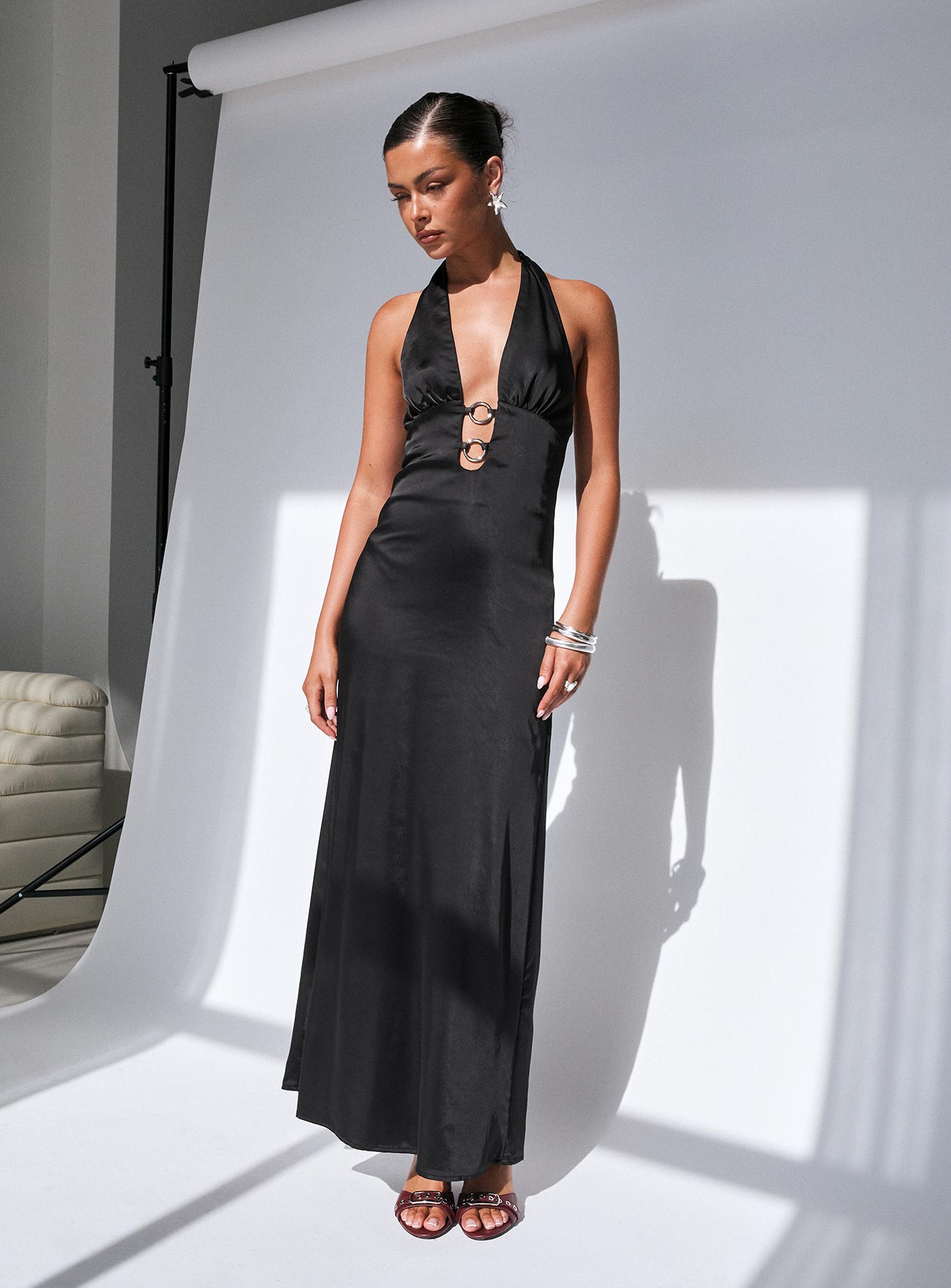 Fortress Maxi Dress Black
