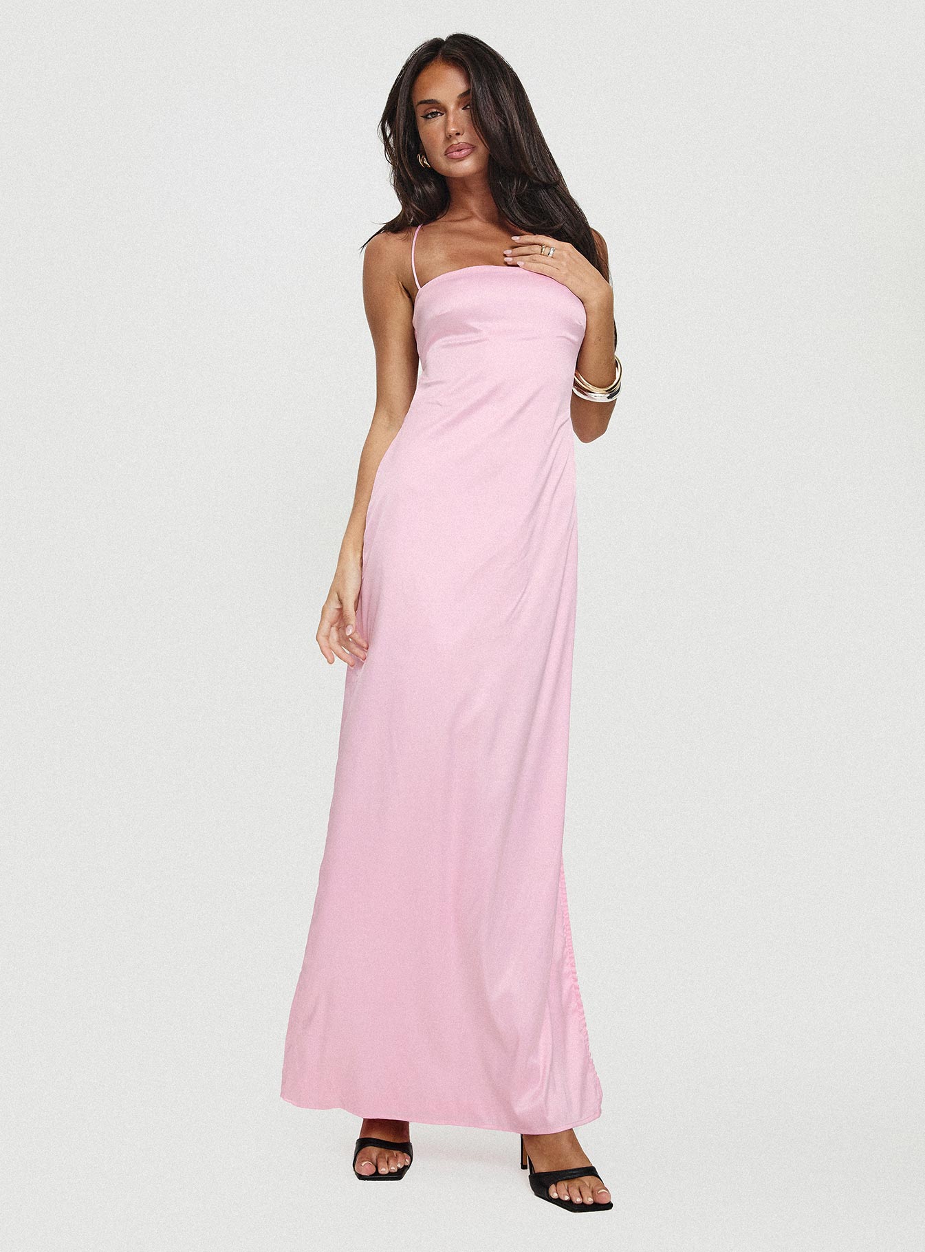 Roselyn Maxi Dress Pink