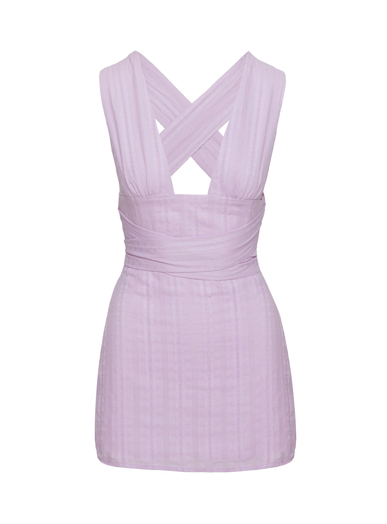 Alsace Mini Dress Lilac