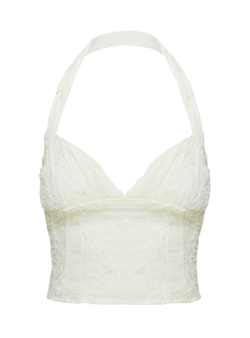 Aspyn Halter Top Yellow